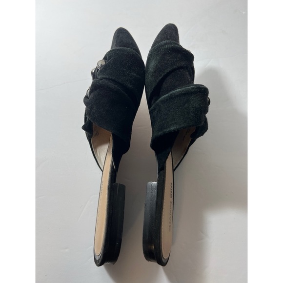 Gianni Bini Suede Mules with Bow Embellishments - Picture 5 of 7